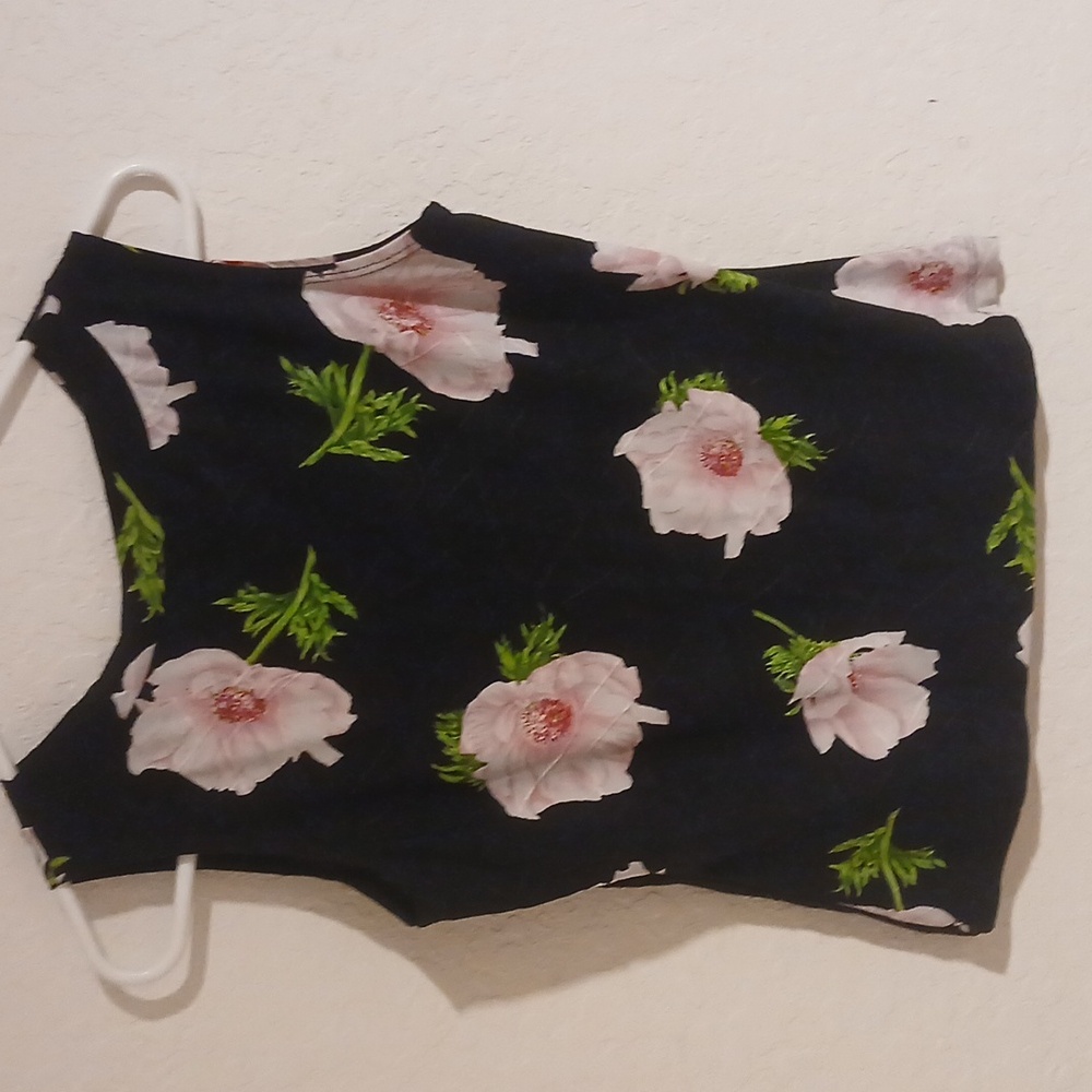 CDW Creative Design Works Floral Sleeveless Top - M - Picture 6 of 8